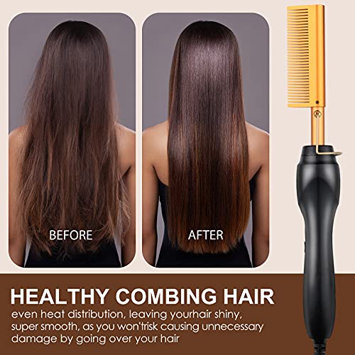Braun Smooth & Sleek Hair Straightening Brush with Fast Heating Technology - Image 4