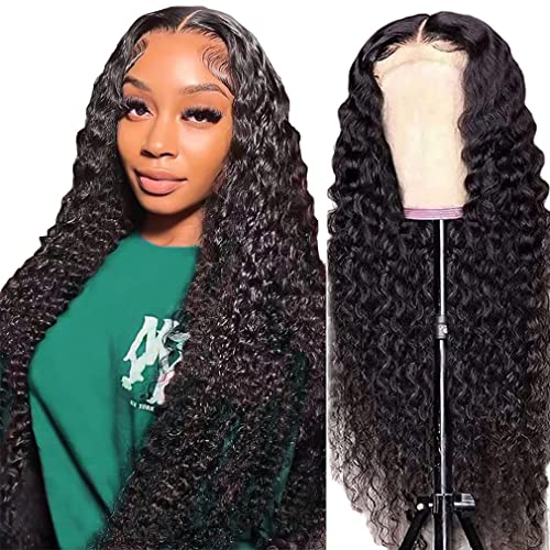 22 Inch Brazilian Curly Human Hair Wig 150% Density for Women Natural Look