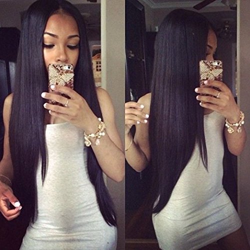 Pre-Plucked 150% Density Brazilian Human Hair Blend Wig - Style Mary - Image 6