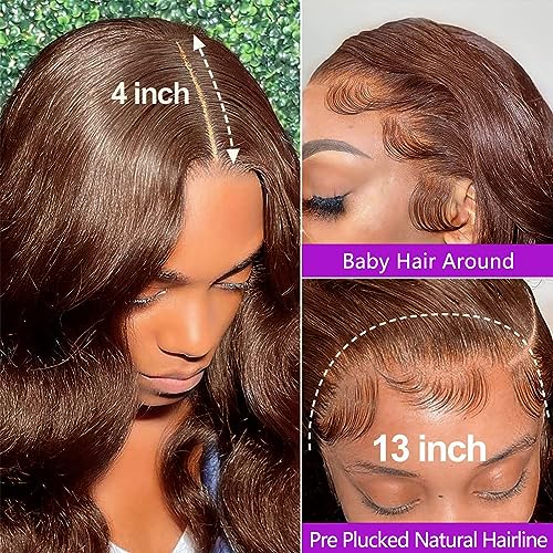 Brown Sugar 22 Inch Human Hair Lace Front Wig, Soft, Natural Texture - Image 2