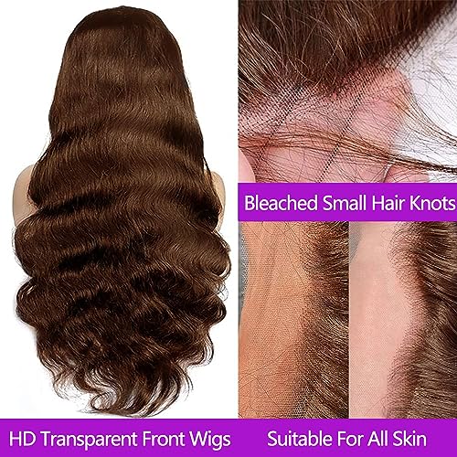 Brown Sugar 22 Inch Human Hair Lace Front Wig, Soft, Natural Texture - Image 3
