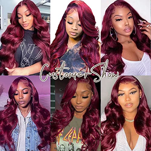 Burgundy Human Hair Extension - Image 6