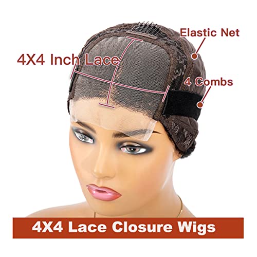 Burgundy Ombre 16 Inch Lace Front Human Hair Wig - Image 5