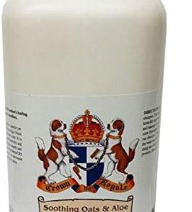 Canine leave-in conditioner for shiny, smooth fur.