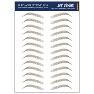 Change eyebrow color easily with this innovative tool.
