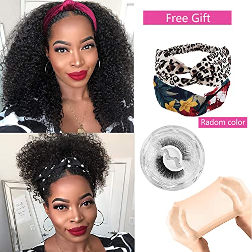 ?Curly Human Hair Headband Wig? - Image 6