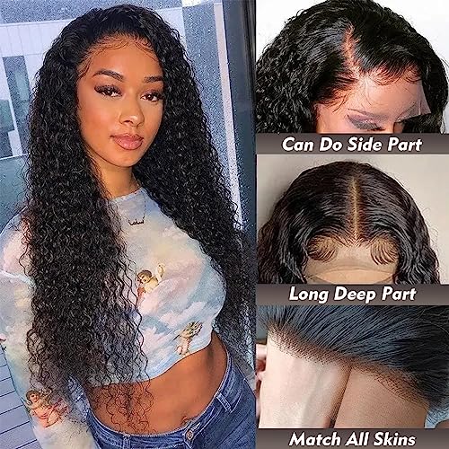 Curly Lace Human Hair Wig - Image 4