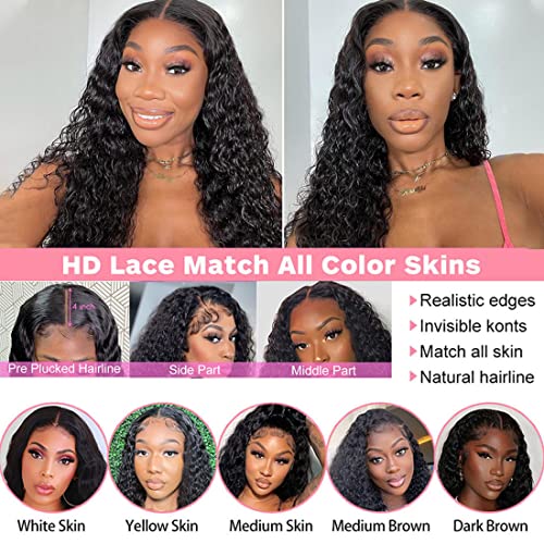 Curly Wet Human Hair Wig - Image 2