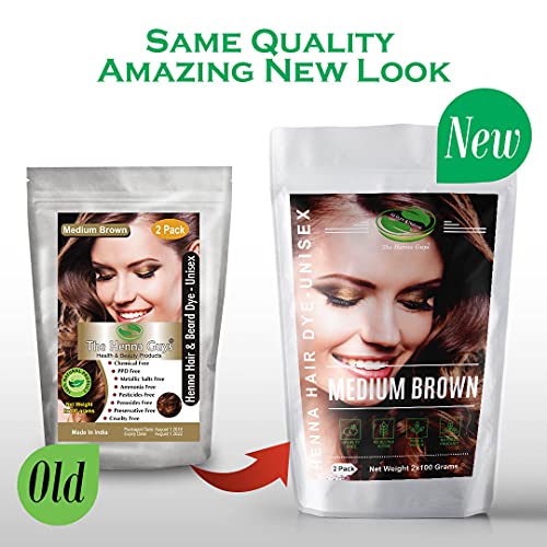 DIY Henna Hair Conditioner Kit for Soft Shiny Hair - Easy Homemade Recipe 1 application - Image 2