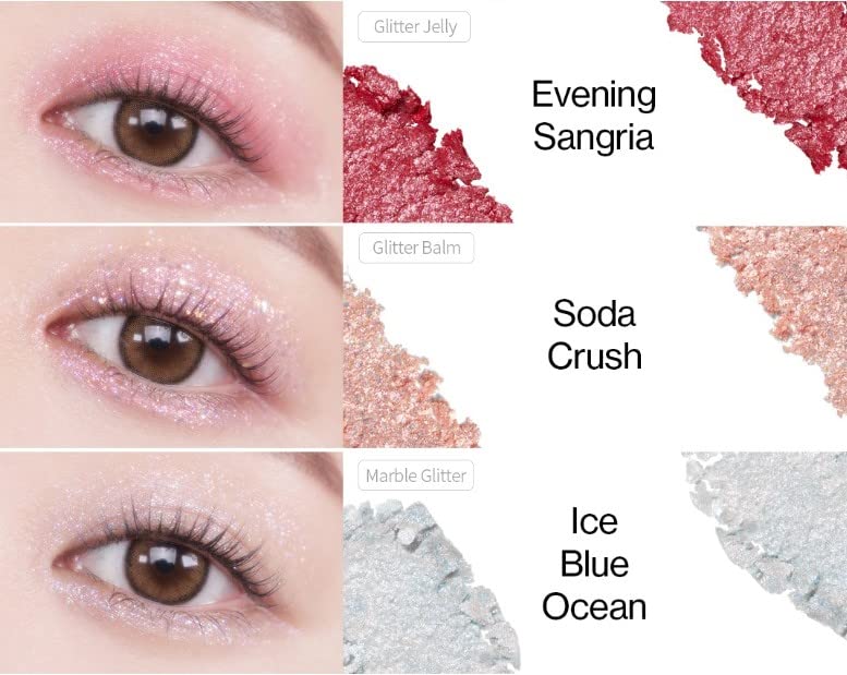 Shimmering Loose Glitter Eyeshadow Palette for Dazzling Eyes - Image 6