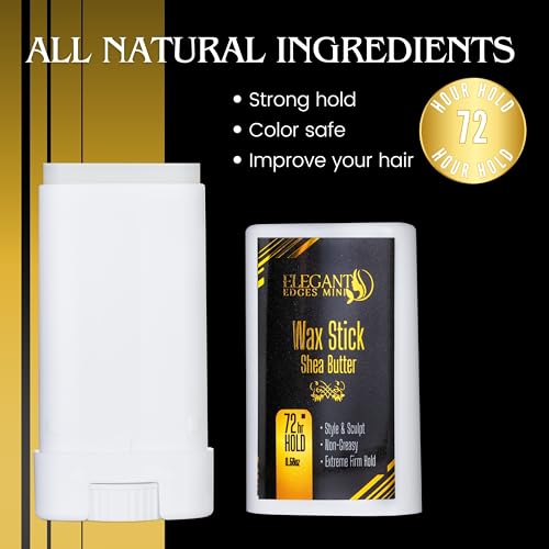 4oz Natural Hair Edge Control Gel for Smooth Styling and Flawless Edges - Image 2