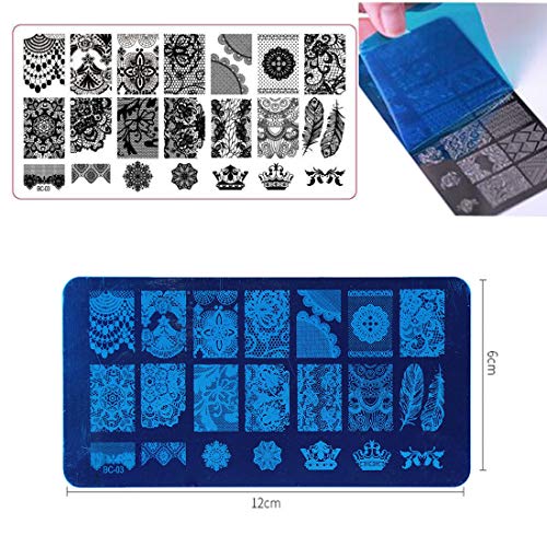 Elephant Acrylic Nail Art Design Kit for Creative Enthusiasts 24 Sheets - Image 2