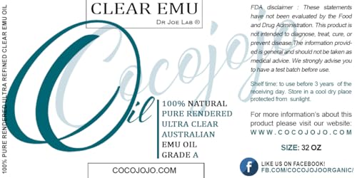 Emu Oil Hair Conditioner 8 oz Nourishing Moisturizing Formula for All Hair Types - Image 2