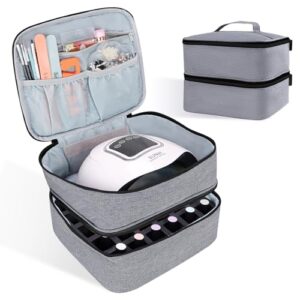 Essie Gray Nail Polish in a shorter version.