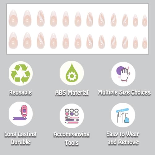 French Tip Gel Nail Designs - Image 3