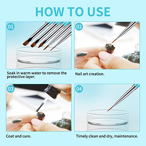 Gel Brushes for Nails - Image 6