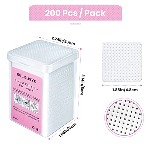 100 Count Gel Nail Wipes for Perfect Nail Art and Finishing Touches Cleanup - Image 2