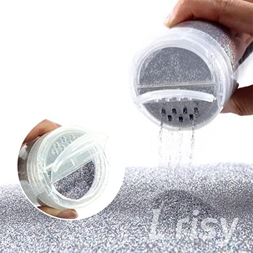 Sparkling Glittery Clear Nail Polish 15ml for a Shiny Finish - Image 6