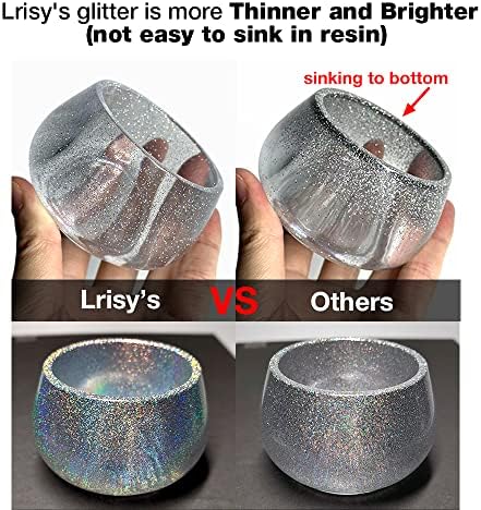 Sparkling Glittery Clear Nail Polish 15ml for a Shiny Finish - Image 2