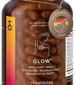 Radiant Glow: Anti-Aging Multivitamin for Healthy Hair and Skin