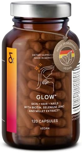 Radiant Glow: Anti-Aging Multivitamin for Healthy Hair and Skin
