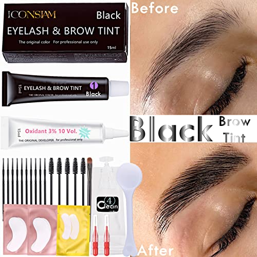 Godefroy 28-Day Eyebrow Tint Kit Long-Lasting Color Easy Application Medium Brown - Image 7
