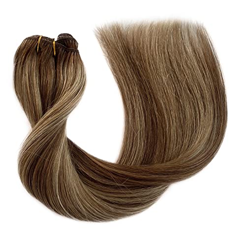 Hair extensions with highlights for a new look. - Image 5