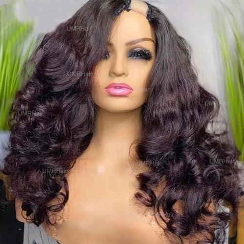 Half Head Human Hair Wig - Image 2