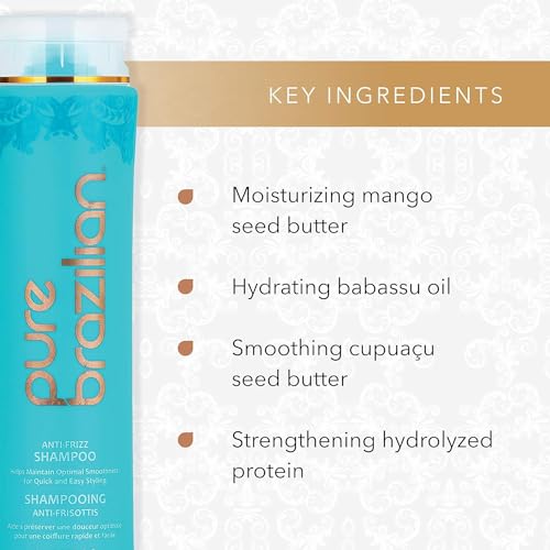 Happy Naturals 16 oz Argan Oil Shampoo for Nourishing and Hydrating Hair Care - Image 3