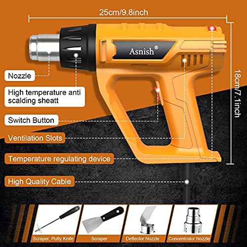 Dual-Function Heat Tool High-Performance Blow Dryer for Crafting and Styling - Image 5