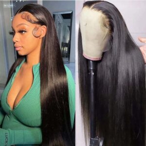 Human hair cap wig for natural look and feel.
