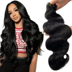 18 Inch Thick Human Hair Clip-In Extensions for Long Hair