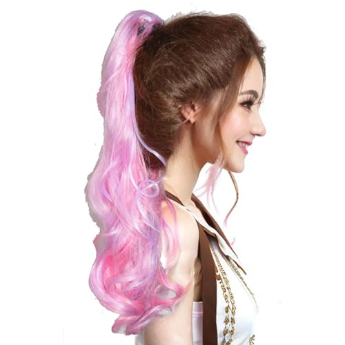 Human hair drawstring ponytail for easy, stylish hairdos. - Image 4