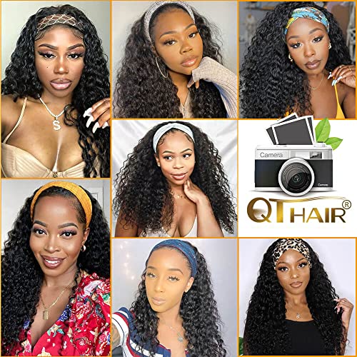 Soft & Comfortable 20 Inch Human Hair Headband Extension for a Natural Look - Image 9
