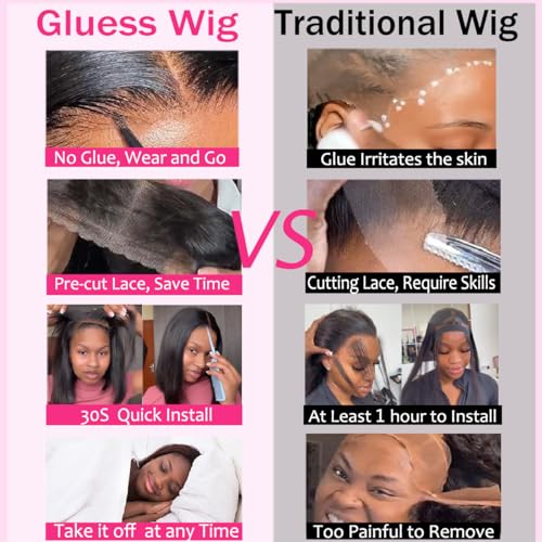 ?Human Hair Straight Wig? - Image 3