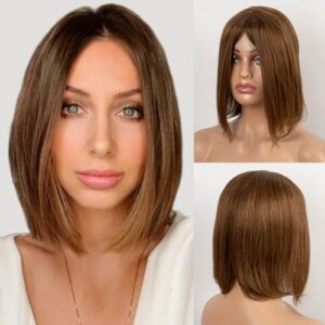 13 Inch Loose Wave Natural Human Hair Wig Comfortable Fit