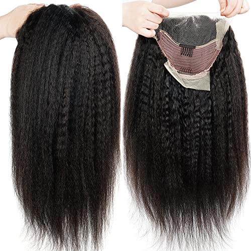 22 Inch Kinky Human Hair Lace Wig for Natural Look and Comfortable Fit - Image 2
