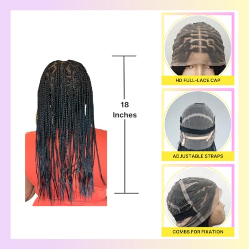 100% Human Hair Knotless Box Braids for Natural Look and Comfortable Wear - Image 3