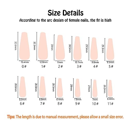 Long French Tip Acrylic Nails - Image 4