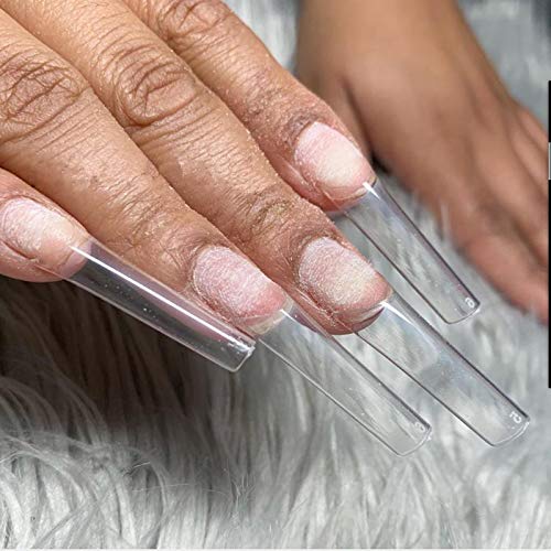 Long Square Acrylic Nail Extensions 24 Pack for Durable Stylish Manicure - Image 2