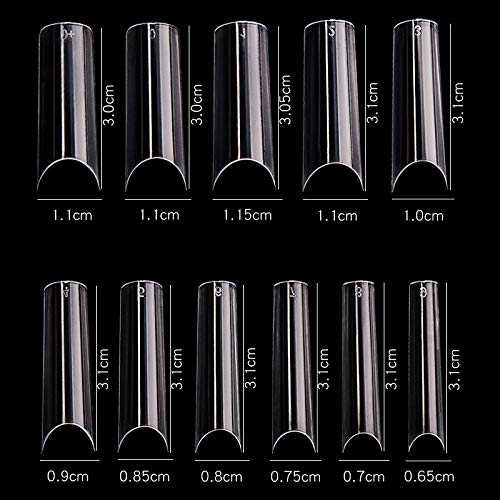 Long Square Acrylic Nail Extensions 24 Pack for Durable Stylish Manicure - Image 4