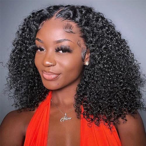 22 Inch Long Straight Human Hair Wig for Women Natural Look