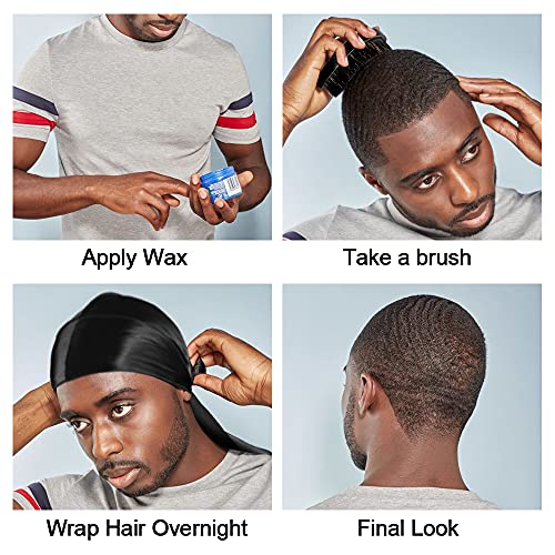 Professional Men's Medium Size Hair Brush Set for Effortless Styling and Grooming - Image 5