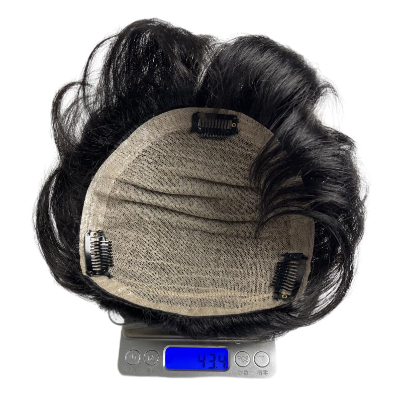 Men's 100% Human Hair Wig Natural Look Comfortable Fit Versatile Styling - Image 8