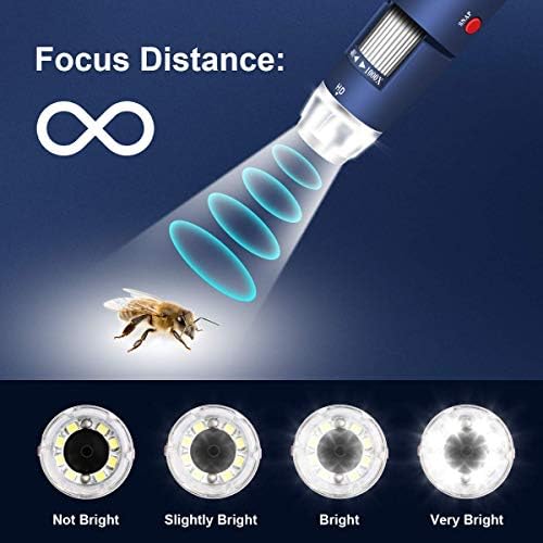 10x Magnification Microscope for Detailed Eyelash Analysis and Microscopic Observation - Image 4