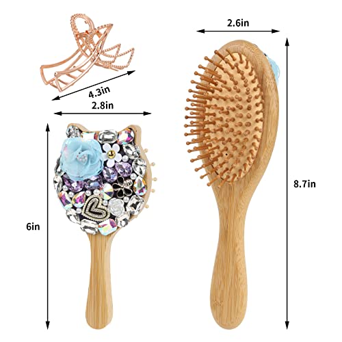 Natural Bristle Hair Brush - Image 5