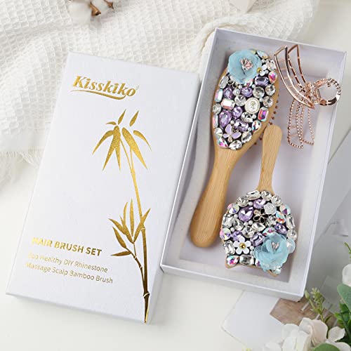 Natural Bristle Hair Brush - Image 6