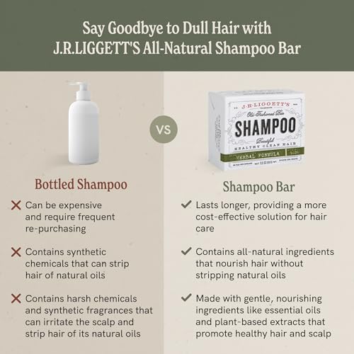 Sulfate-Free Natural Hair Shampoo for All Hair Types, 16 oz Bottle - Image 5