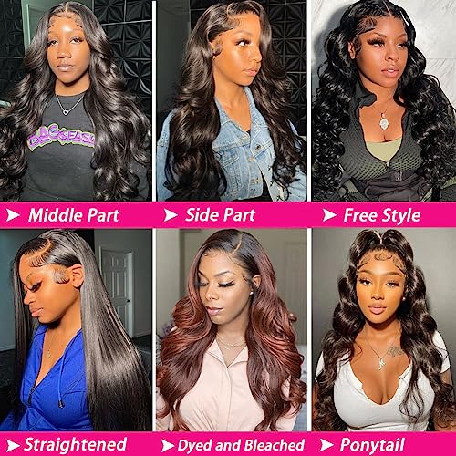 100% Human Hair Natural-Looking Women's Wig Realistic Style Medium Cap - Image 5