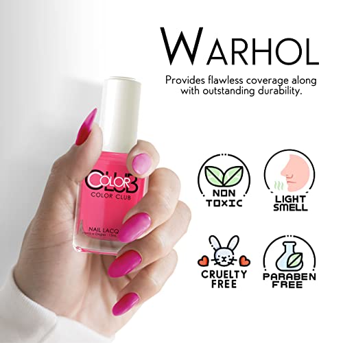 Neon Pink Nail Polish - Image 5
